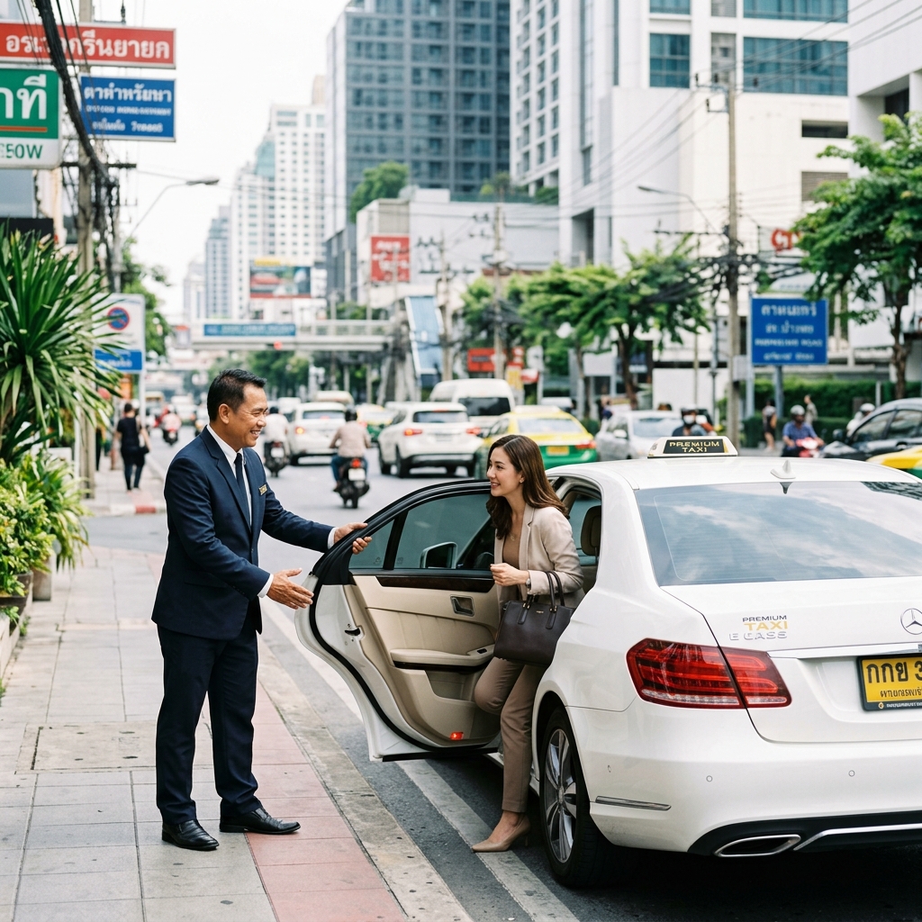 Professional Bangkok Taxi Driver